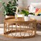Bali & Pari Phoenix Modern Bohemian Light Honey Rattan Coffee Table 242-13596-ZORO - alternate 6